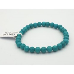 Bracelet pierre turquoise de Chine lithothérapie